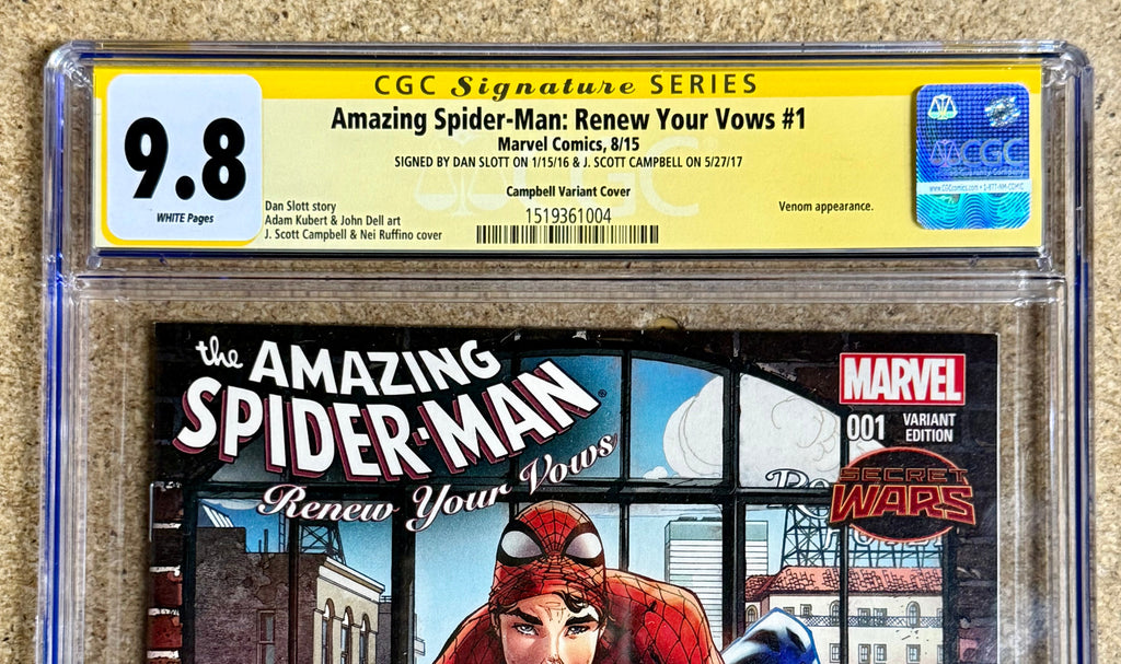 cgc-ss-9-8-signed-amazing-spider-man-renew-your-vows-1-j-scott-campbell-dan-slott-1-50-variant