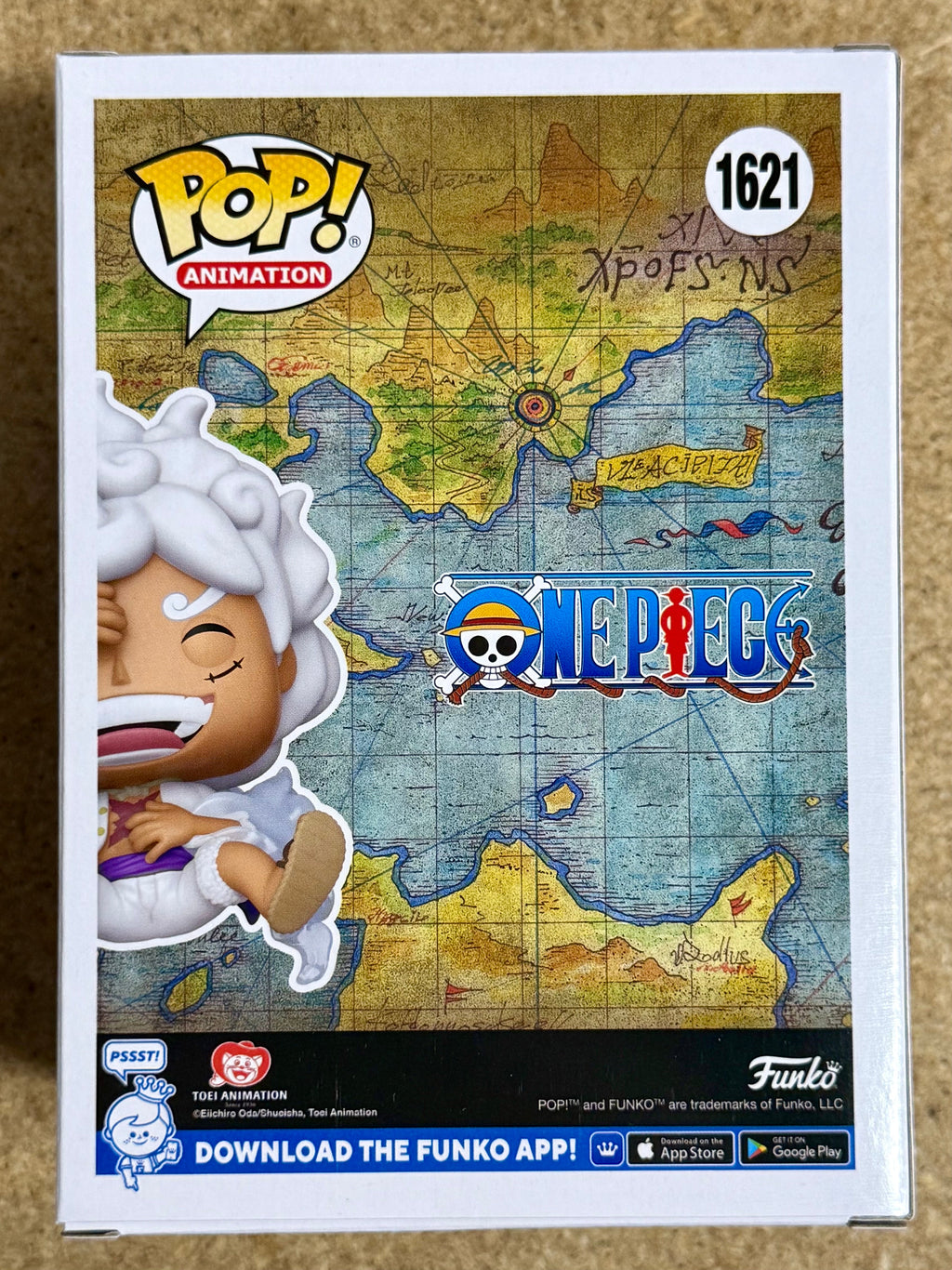 Funko Pop! Animation Luffy Gear Five 5 (Joyboy) #1621 One Piece 2024 Exclusive