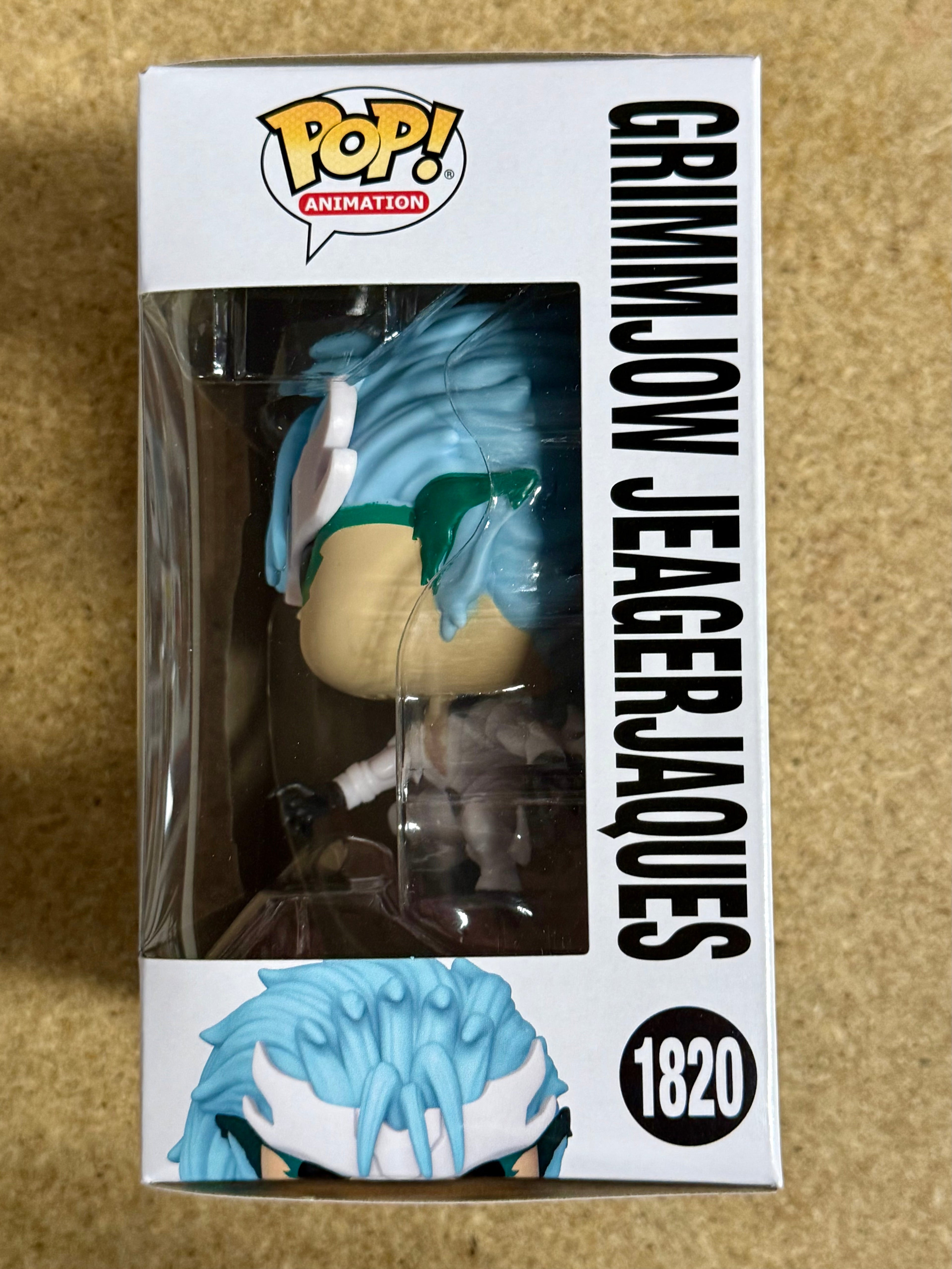 Funko Pop! Animation Grimmjow JaegerJaques #1820 Bleach 2024 Sixth Espada