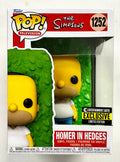 Funko Pop! Television Homer Simpson In Hedges #1252 Simpsons EE 2022 Exclusive