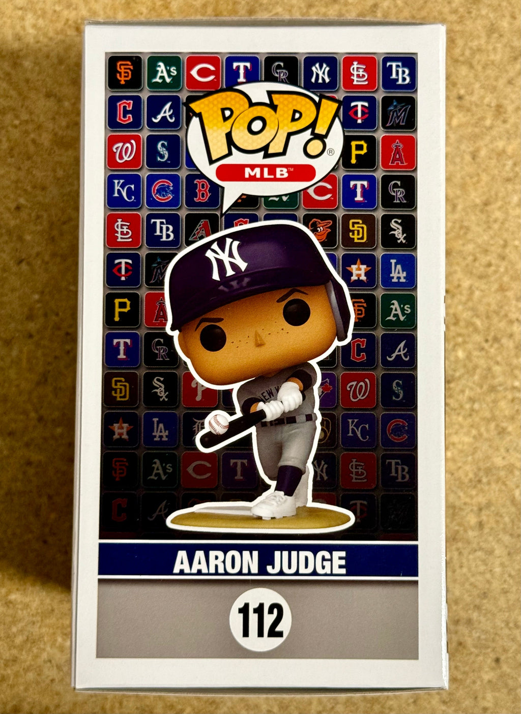 Funko Pop MLB Aaron Judge #112 New York Yankees Baseball Outfielder 2024