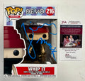 Gerald Casale & Mark Mothersbaugh Signed Whip It Funko Pop! #216 Band DEVO 2021 With JSA COA