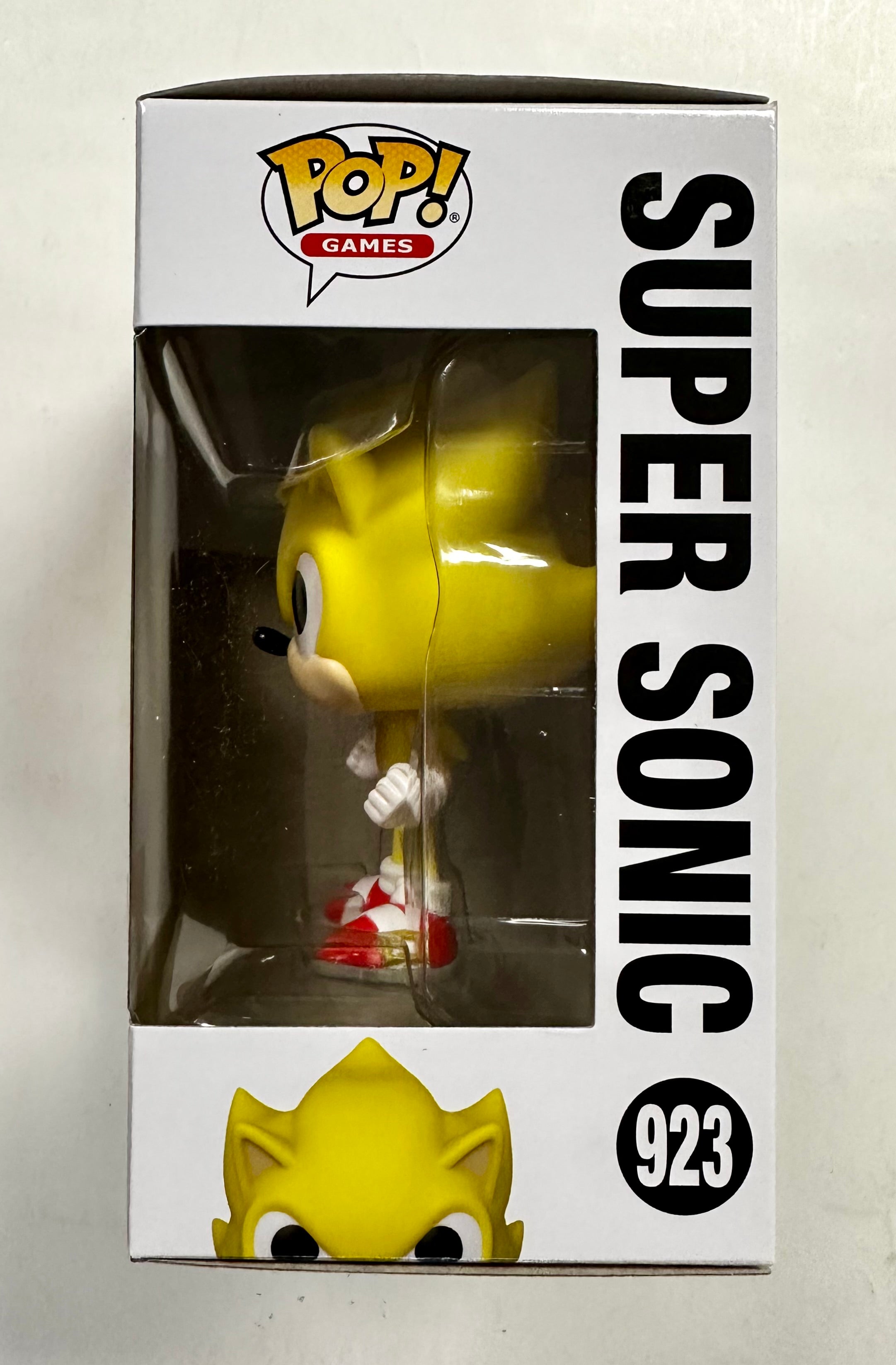 Funko Pop! Games Super Sonic The Hedgehog #923 Sega AAA Anime 2024 Exclusive