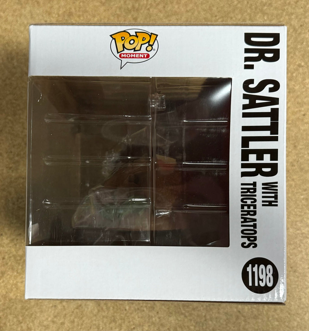 Funko Pop! Movie Moments Dr Sattler W/ Triceratops #1198 Jurassic Park Target Exclusive