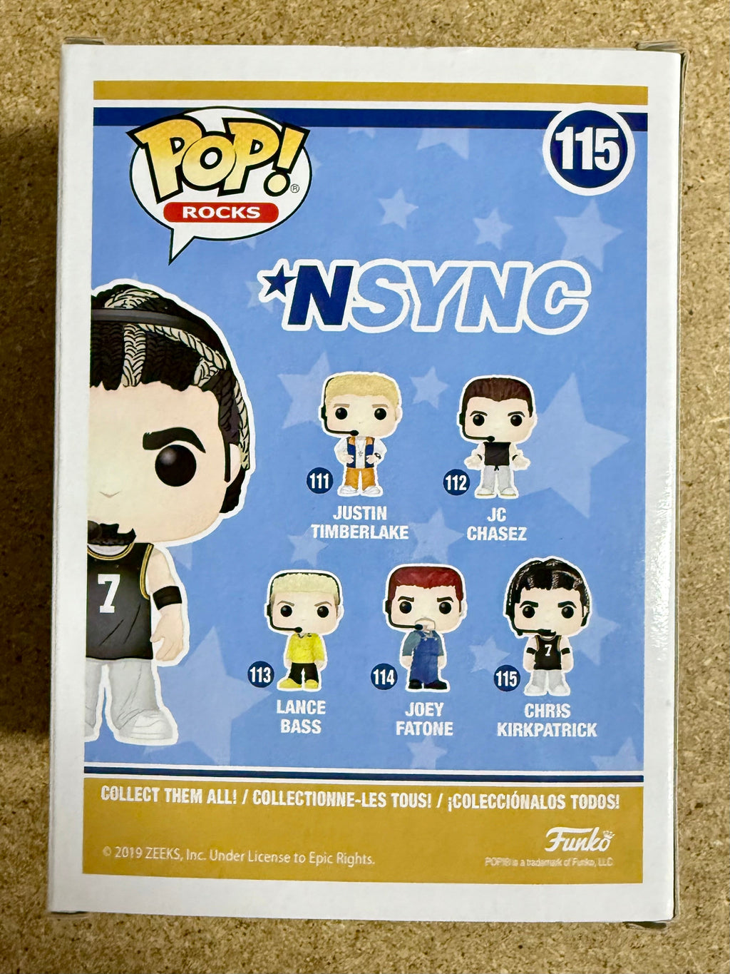 chris-kirkpatrick-signed-nsync-funko-pop-115-vaulted-2019-with-jsa-coa
