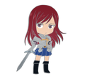 SD Erza Pin