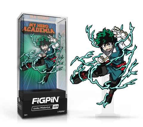 FiGPiN Classic: My Hero Academia- Izuku Midoriya [Action Pose] #559