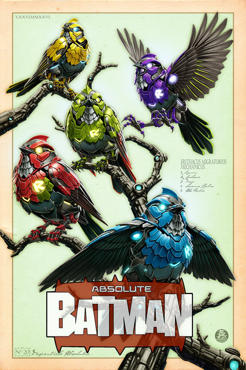 Mark Brooks Absolute Batman #20 First Appearance of The Absolute Robins
