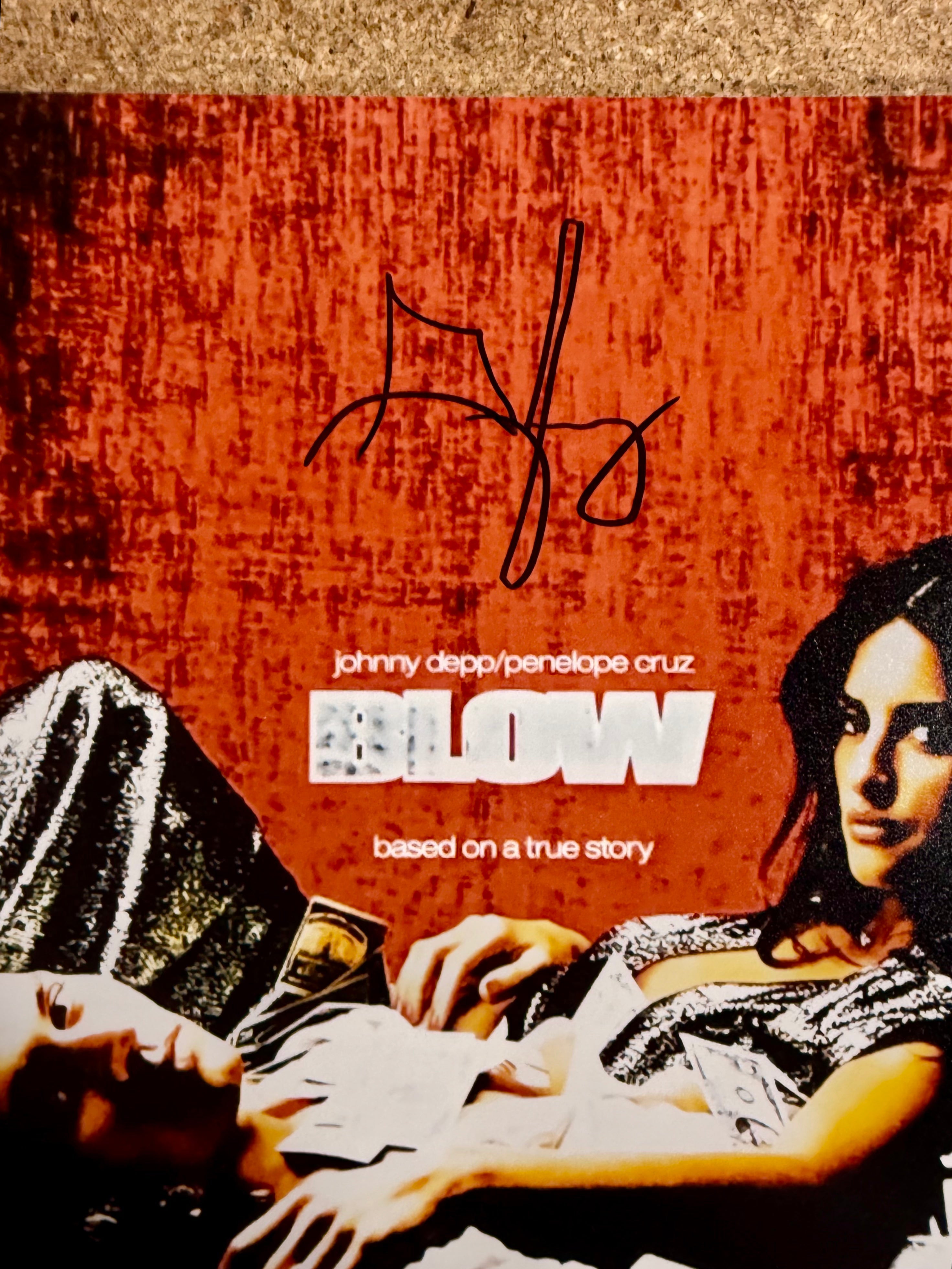 George Jung Signed Matte 8x10 Photo with JSA COA Blow Famous Drug Smuggler Boston George