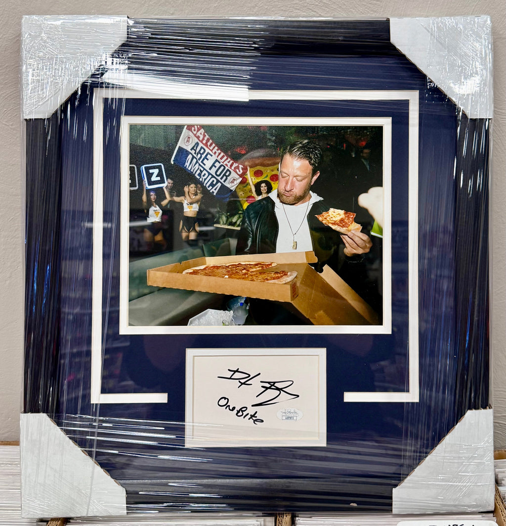barstool-sports-founder-dave-portnoy-framed-signed-cut-one-bite-pizza-8x10-photo-with-jsa-coa