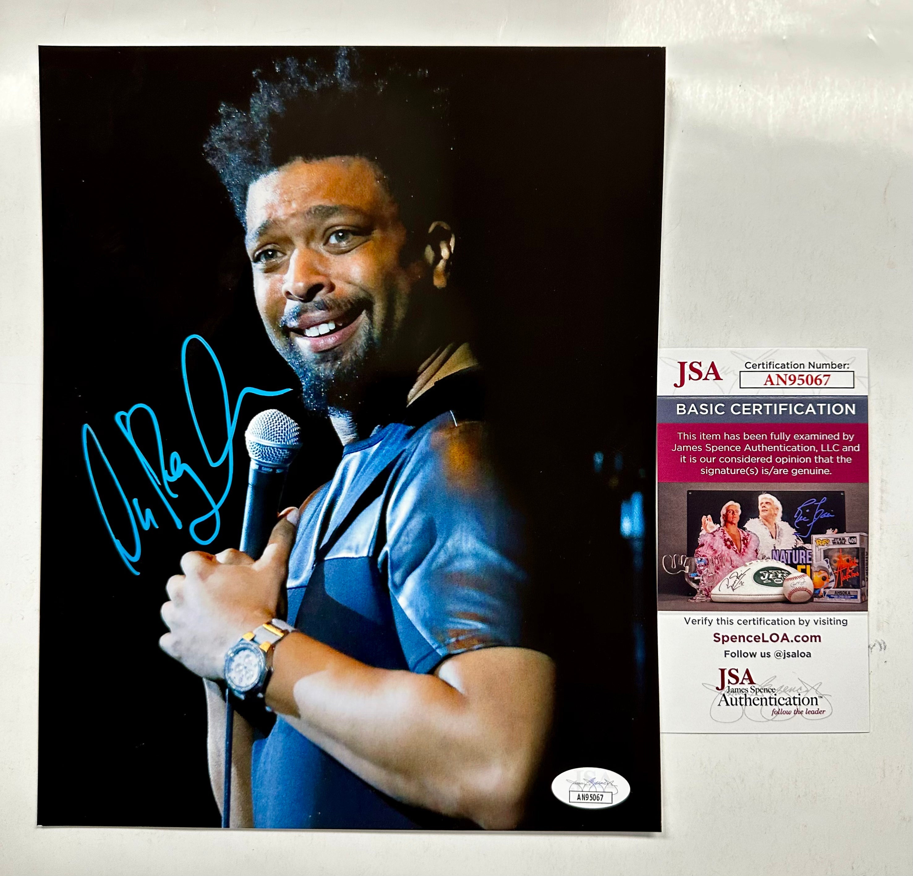 actor-comedian-deray-davis-signed-8x10-mtv-wild-n-out-photo-with-jsa-coa