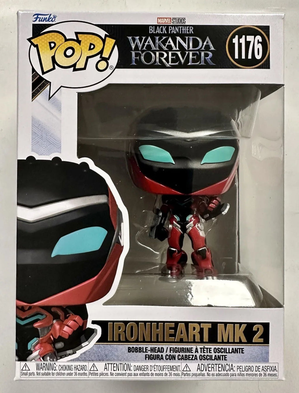 Funko Pop! Marvel Ironheart MK2 #1176 Black Panther Wakanda Forever 2022