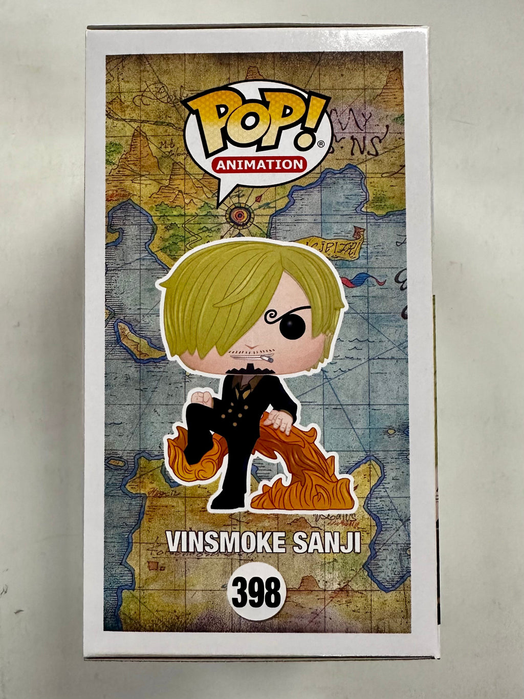 Funko Pop! Animation Vinsmoke “Black Leg” Sanji #398 One Piece Straw Hat Pirates Cook