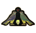 Gothic Queen - Falcon (GITD)  Pin
