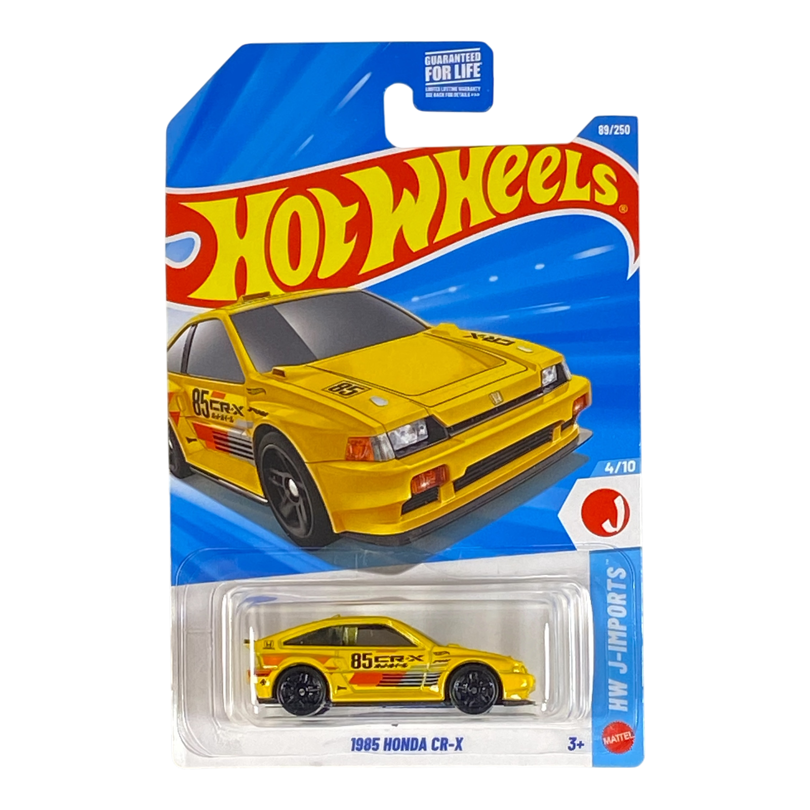 Hot Wheels 1985 Honda CR-X HW J-Imports 4/10