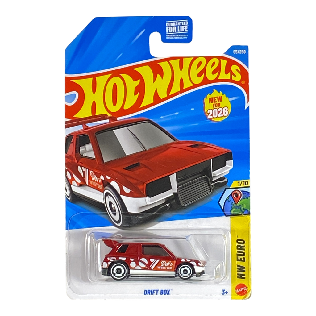Hot Wheels Drift Box - HW Euro Series 1/10