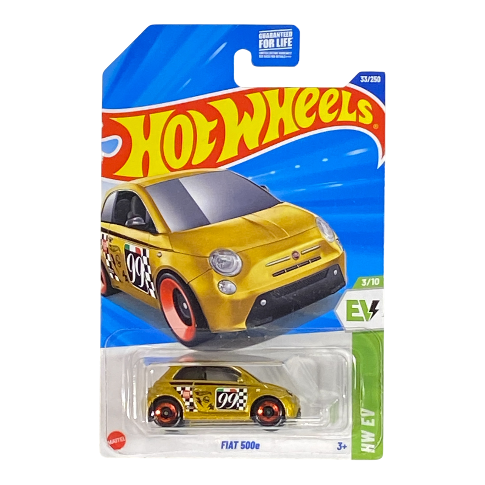 Hot Wheels Fiat 500e - HW EV Series 3/10
