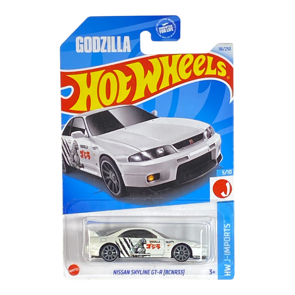 Hot Wheels Nissan Skyline GT-R (R32) (GODZILLA) - J-Imports 5/10