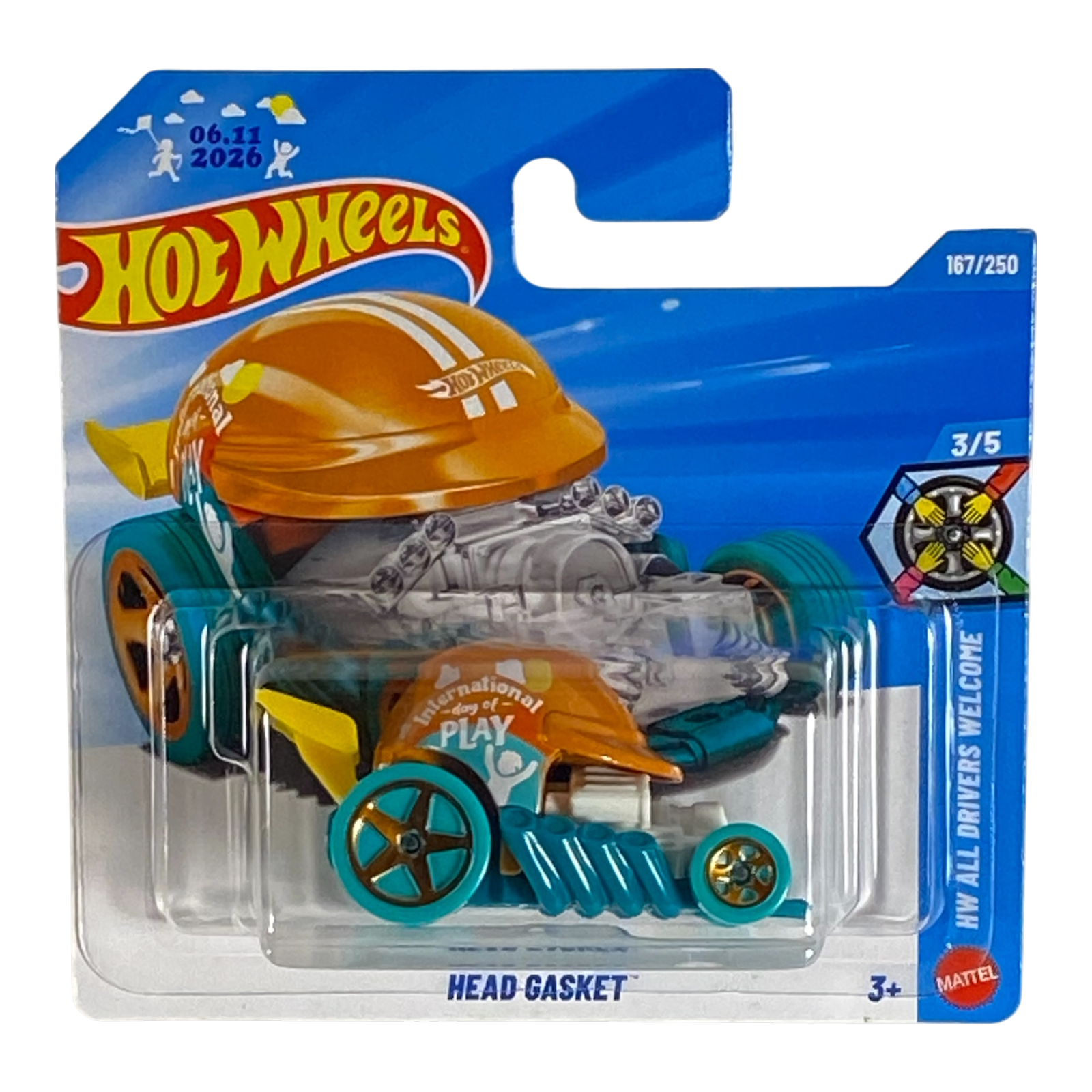 Hot Wheels Head Gasket | All Drivers Welcome Series 3/5