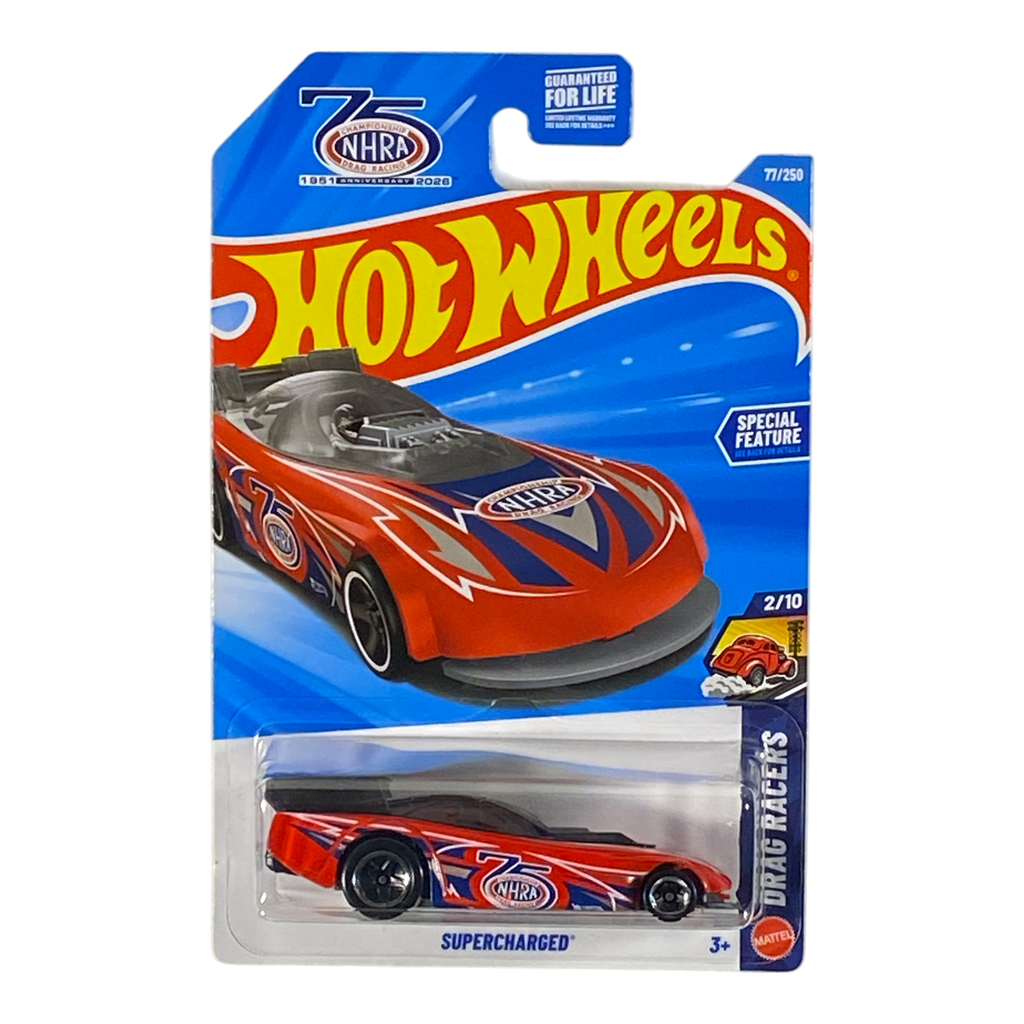 Hot Wheels Supercharged (NHRA 75'th Anniversary) - Drag Racers Series 2/10