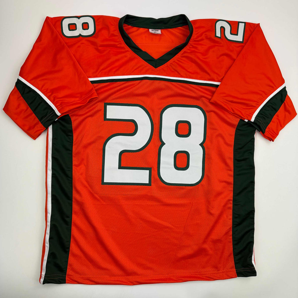 autographed-signed-clinton-portis-miami-orange-college-football-jersey-beckett-bas-coa