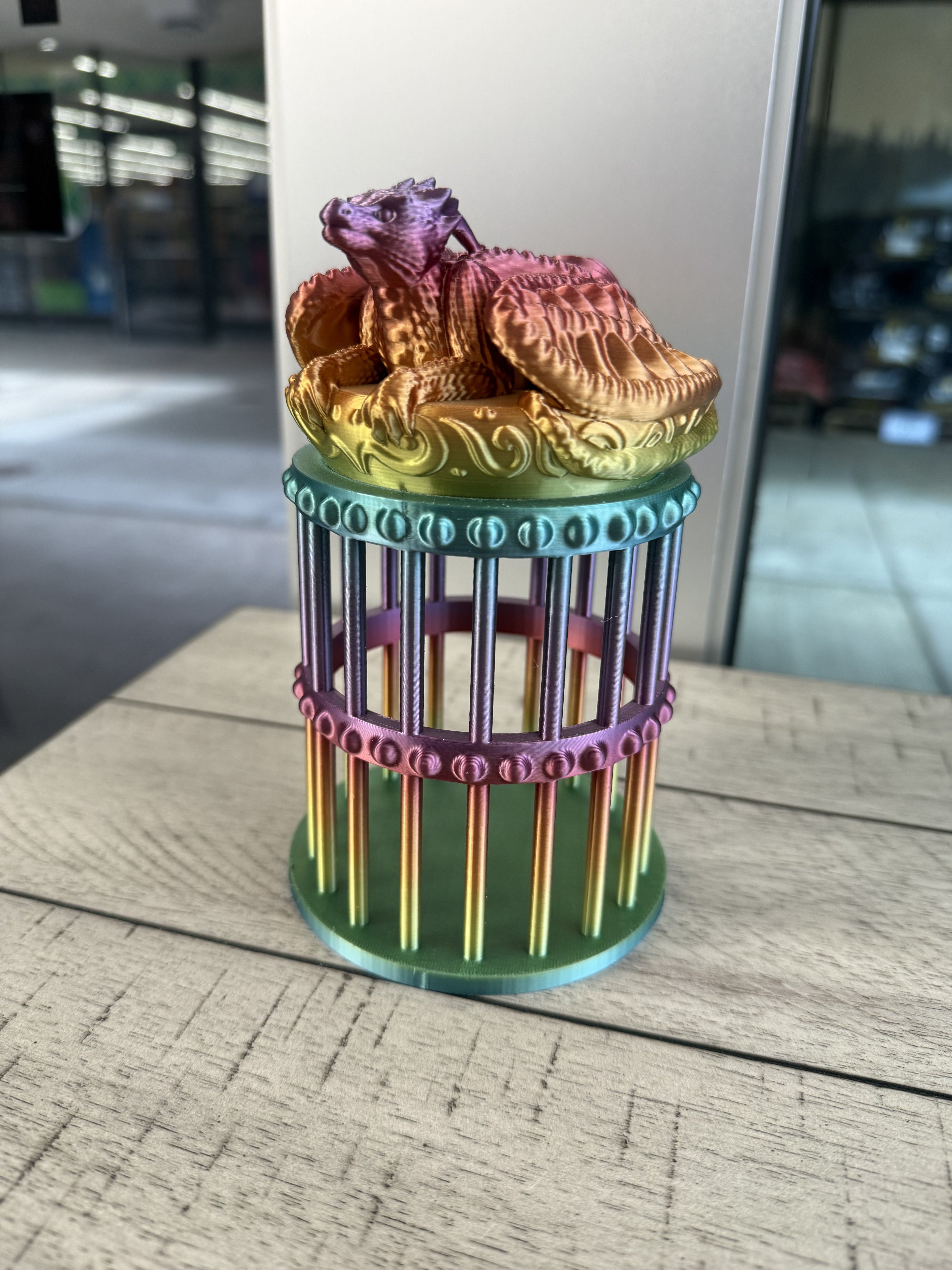 Dragon Cage Dice Tower