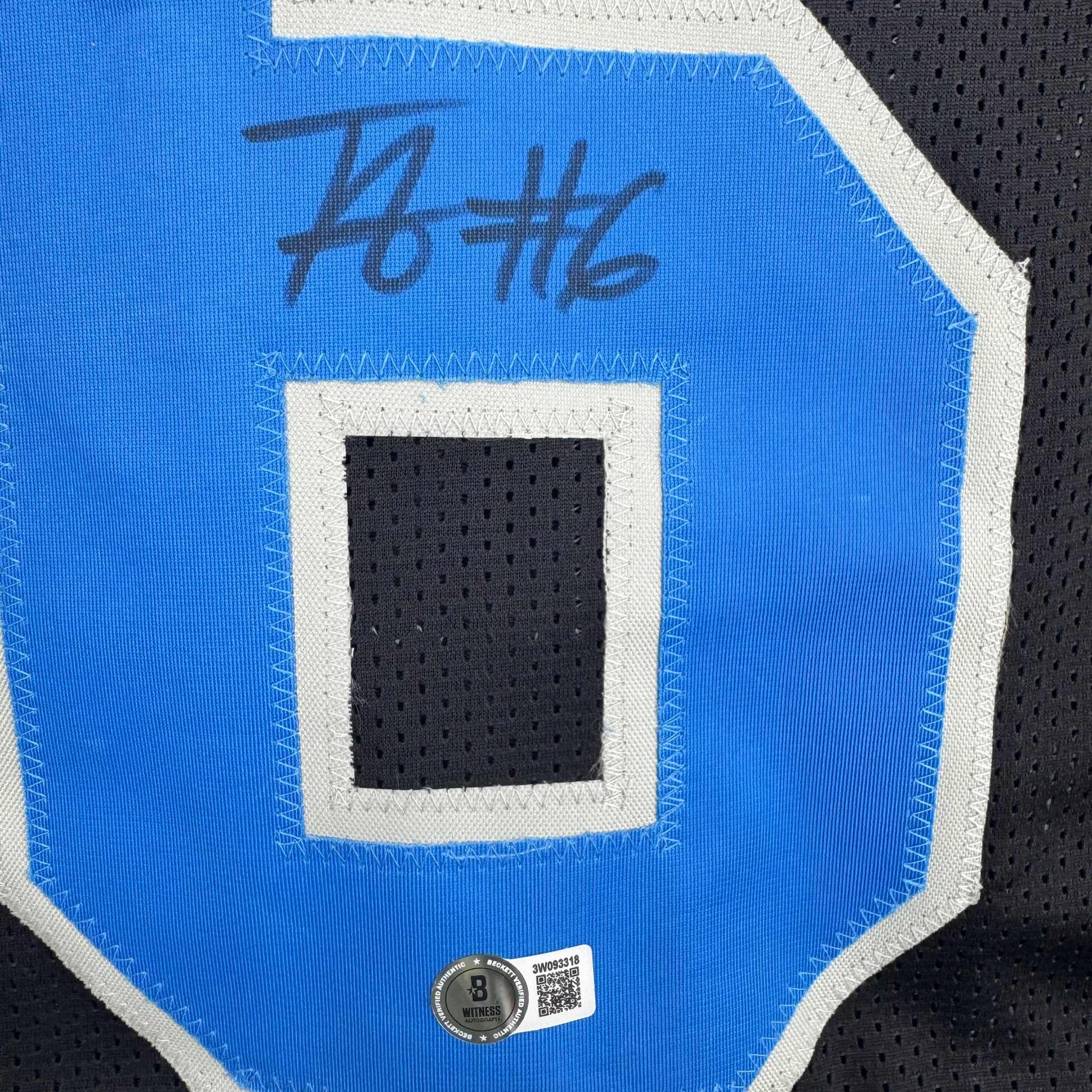 autographed-signed-terrion-arnold-detroit-black-football-jersey-beckett-bas-coa