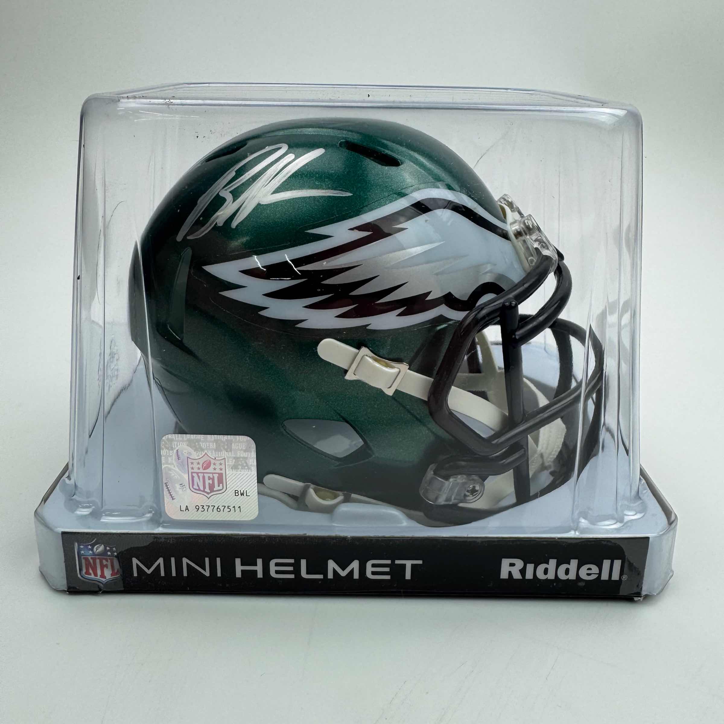 autographed-signed-brandon-graham-philadelphia-eagles-mini-football-helmet-jsa-coa