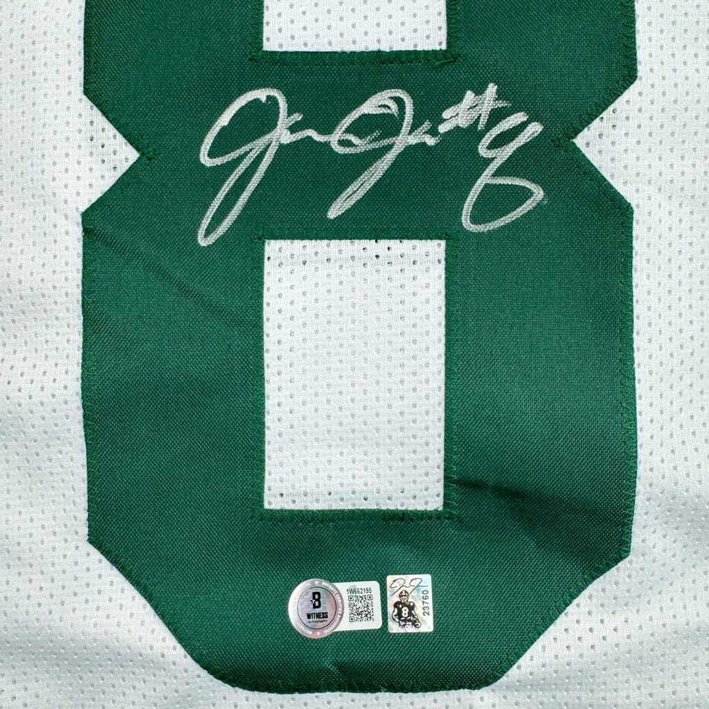 autographed-signed-josh-jacobs-green-bay-white-football-jersey-beckett-bas-coa