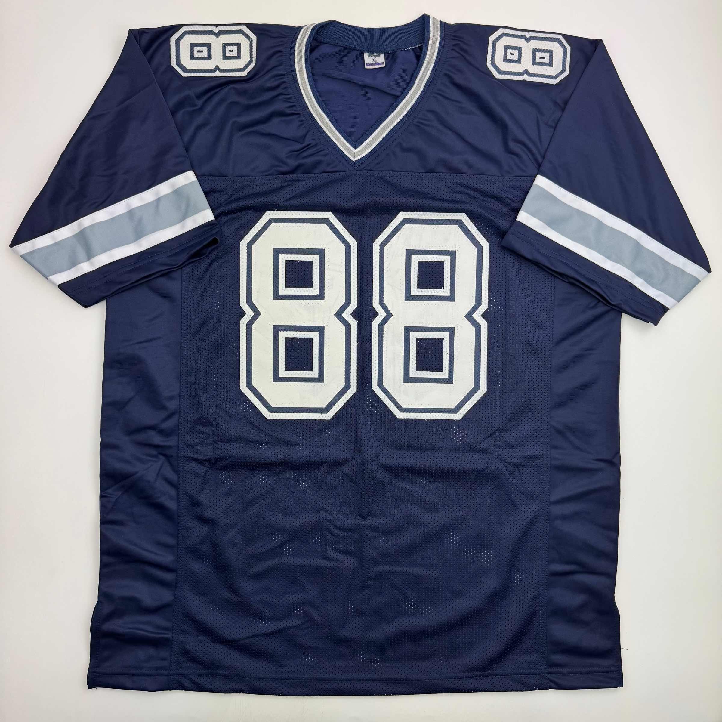 autographed-signed-dez-bryant-dallas-blue-football-jersey-beckett-bas-coa