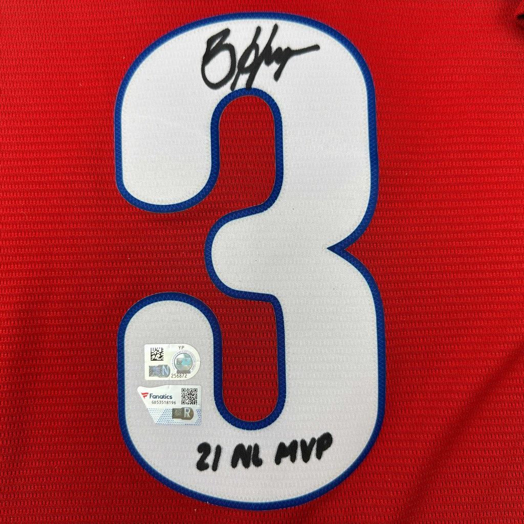 autographed-signed-bryce-harper-21-nl-mvp-philadelphia-phillies-red-replica-baseball-jersey-fanatics-mlb-coa