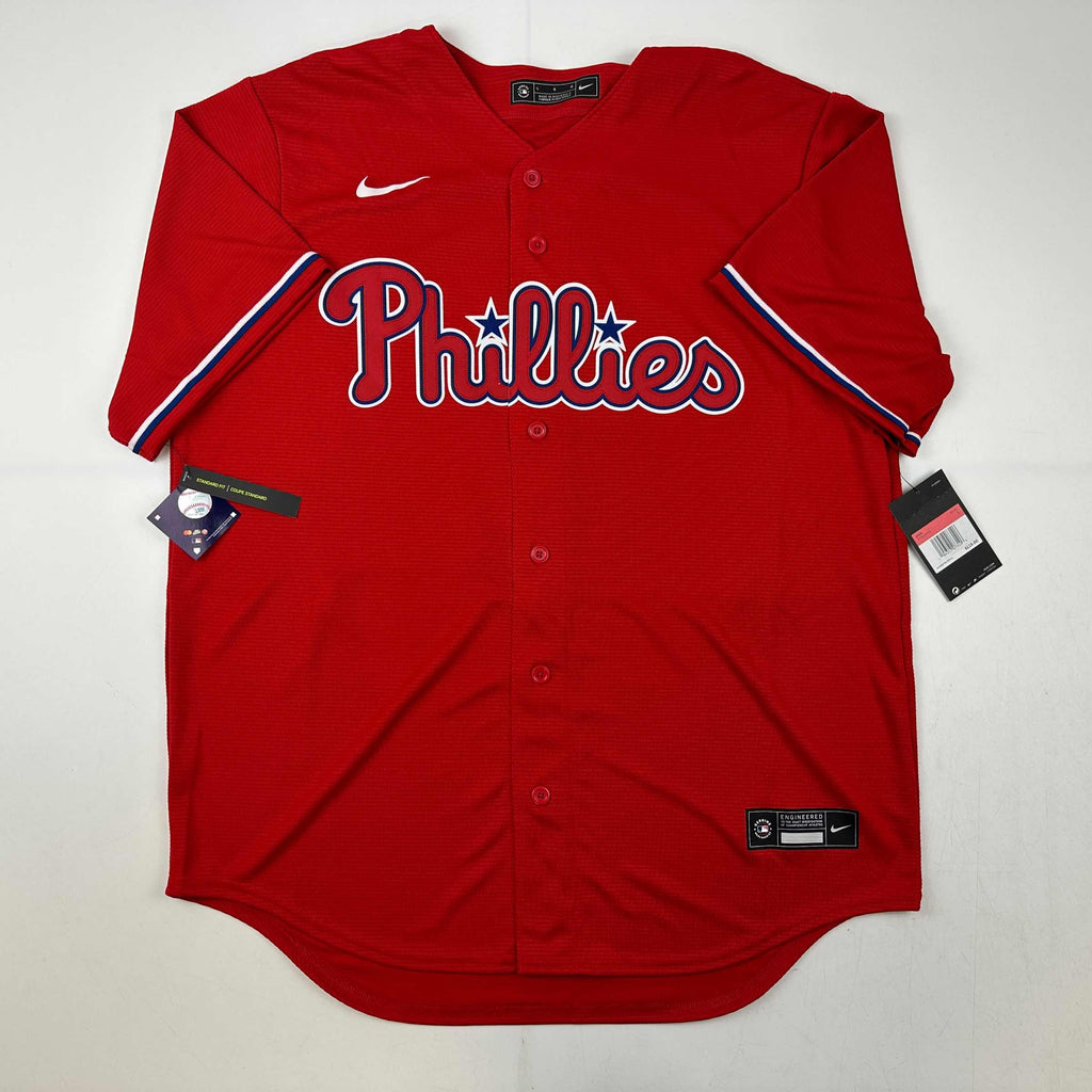 autographed-signed-bryce-harper-21-nl-mvp-philadelphia-phillies-red-replica-baseball-jersey-fanatics-mlb-coa
