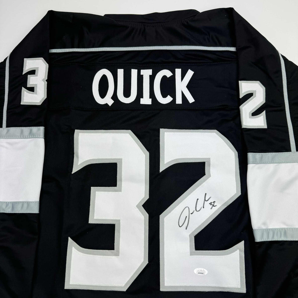 autographed-signed-jonathan-quick-los-angeles-la-black-hockey-jersey-jsa-coa