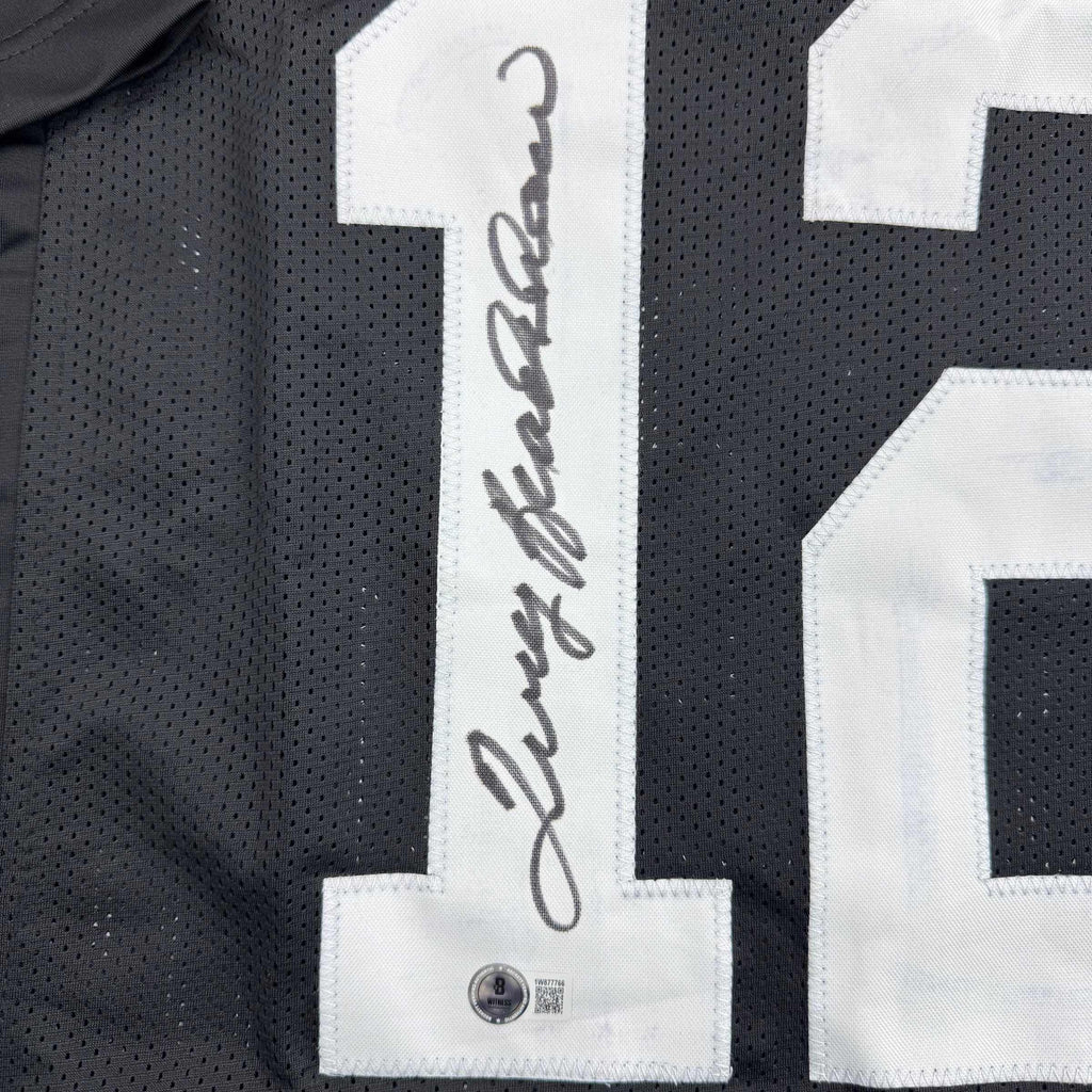 autographed-signed-terry-bradshaw-pittsburgh-black-football-jersey-beckett-bas-coa