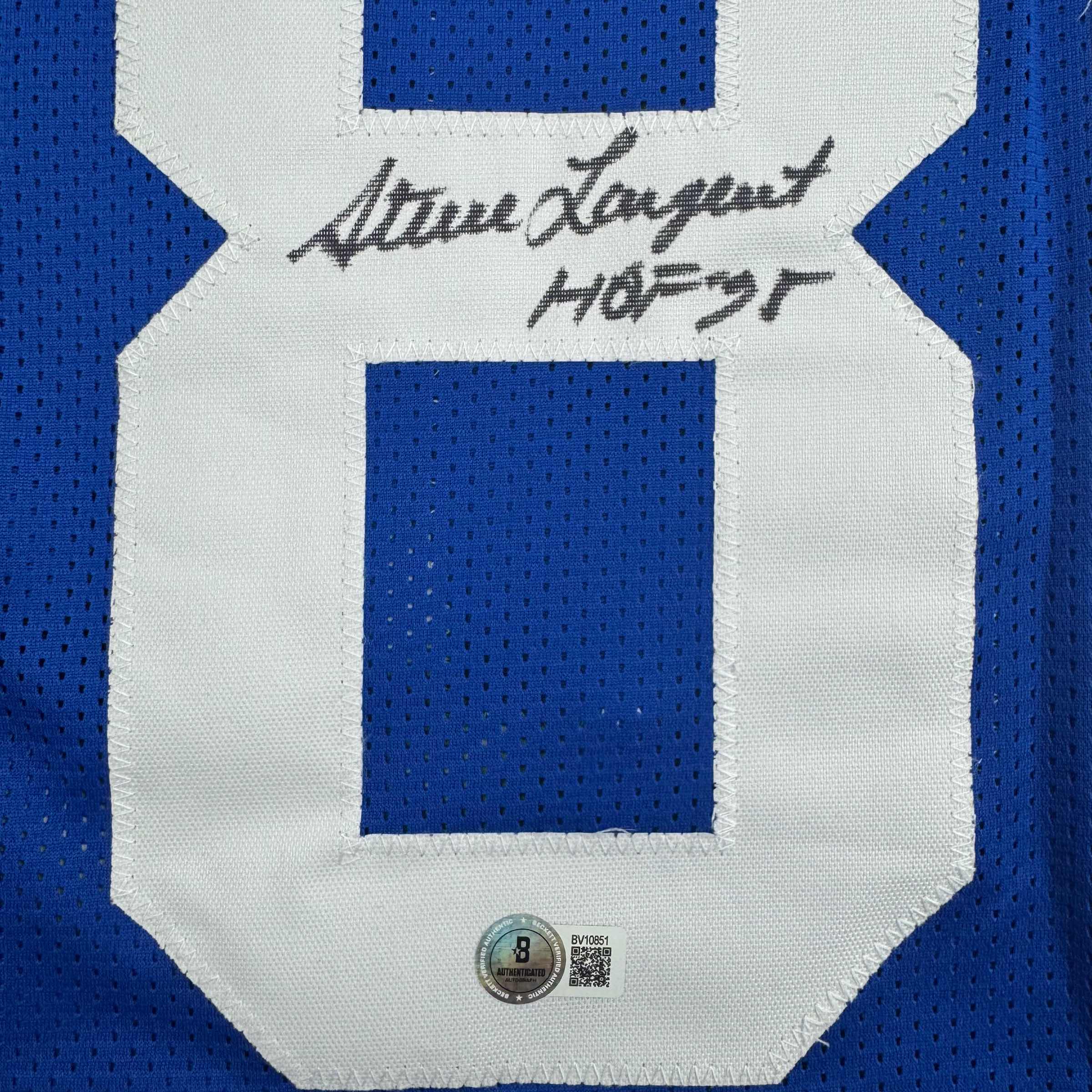 autographed-signed-steve-largent-hof-95-seattle-blue-football-jersey-beckett-bas-coa