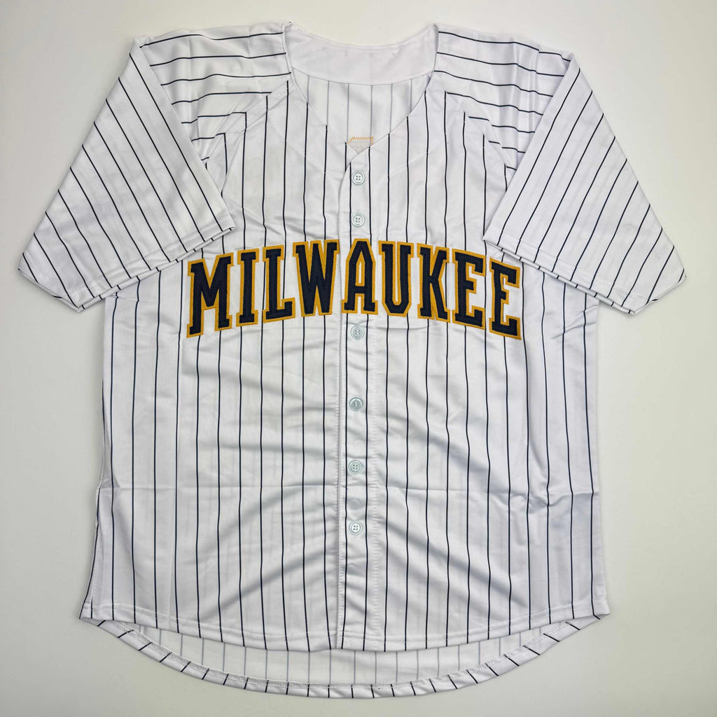 autographed-signed-jacob-misiorowski-milwaukee-pinstripe-baseball-jersey-jsa-coa