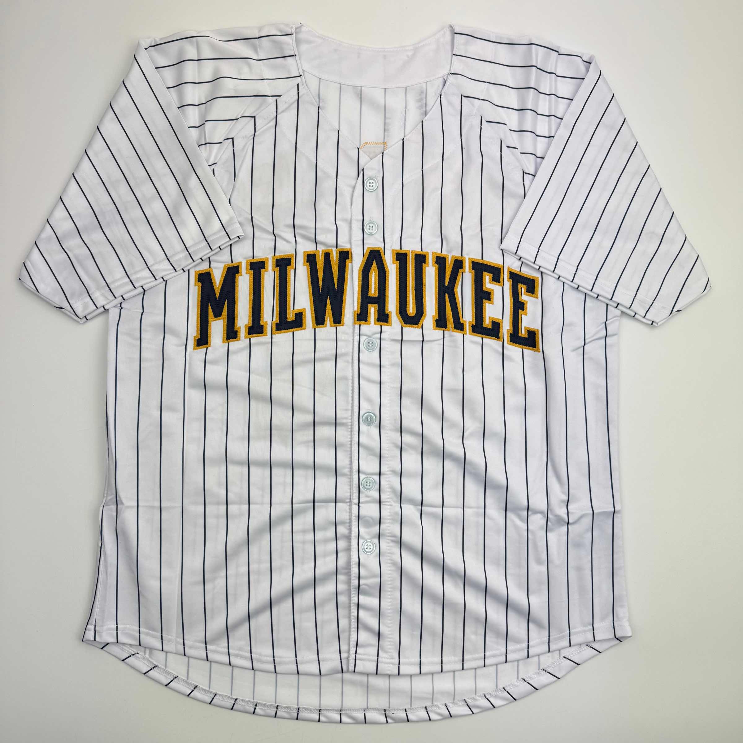 autographed-signed-jacob-misiorowski-milwaukee-pinstripe-baseball-jersey-jsa-coa