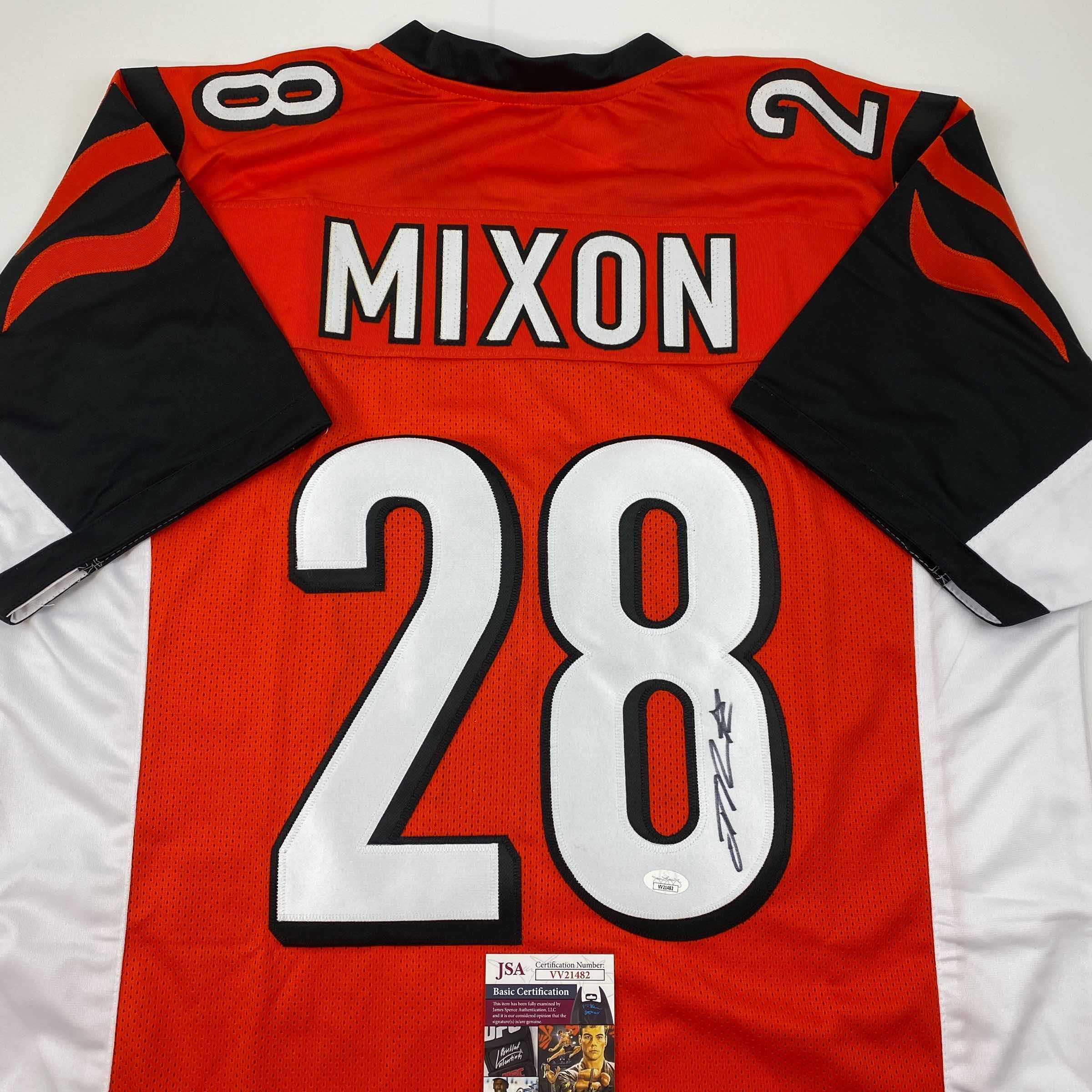 autographed-signed-joe-mixon-cincinnati-orange-football-jersey-jsa-coa