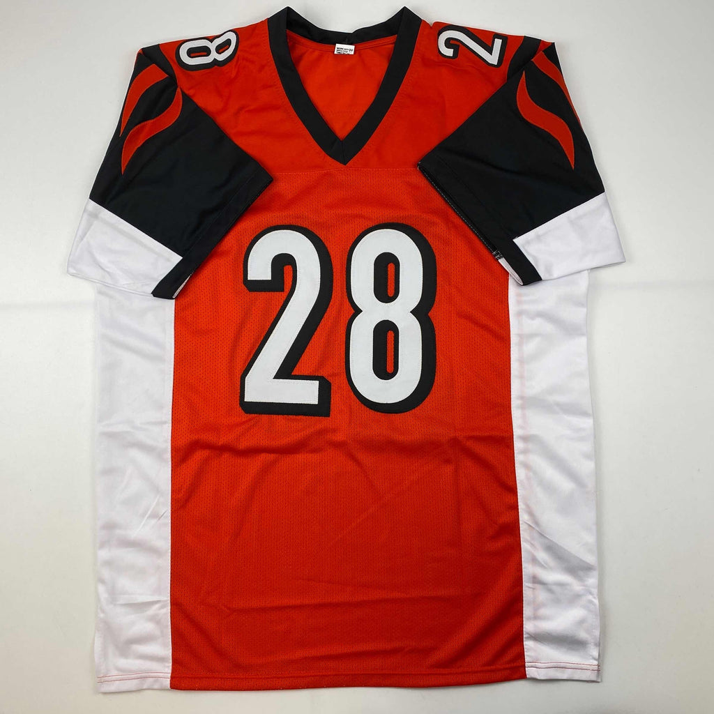autographed-signed-joe-mixon-cincinnati-orange-football-jersey-jsa-coa