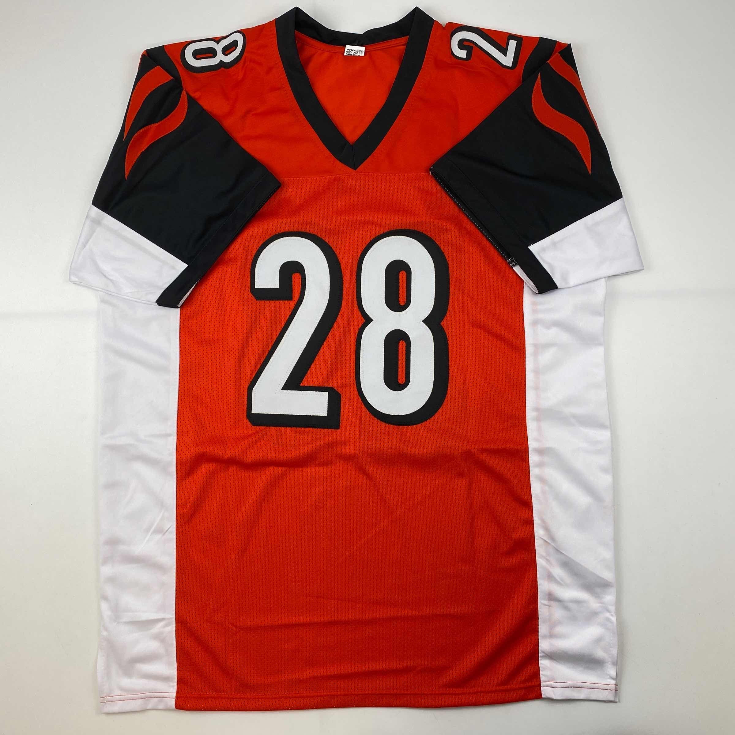 autographed-signed-joe-mixon-cincinnati-orange-football-jersey-jsa-coa