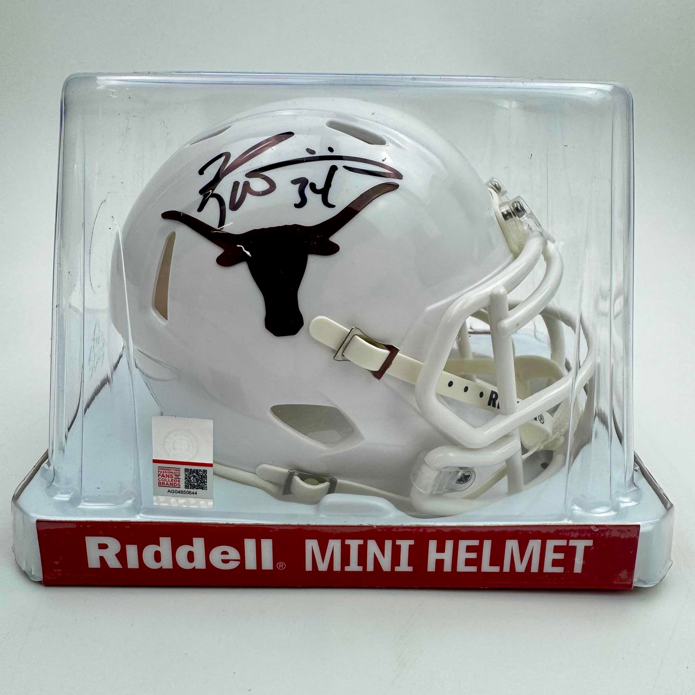 autographed-signed-ricky-williams-texas-longhorns-college-football-mini-helmet-jsa-coa