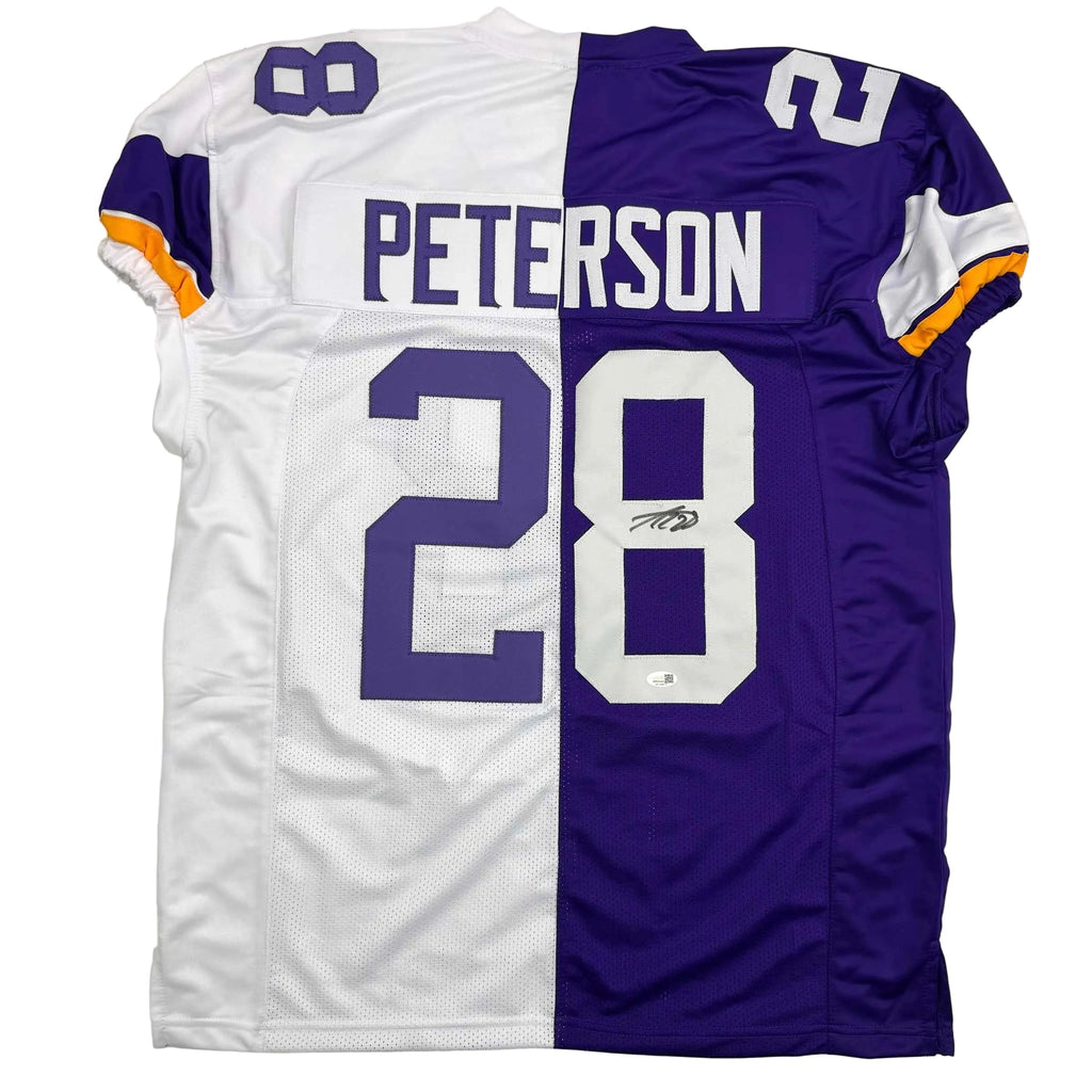 autographed-signed-adrian-peterson-minnesota-split-football-jersey-jsa-coa
