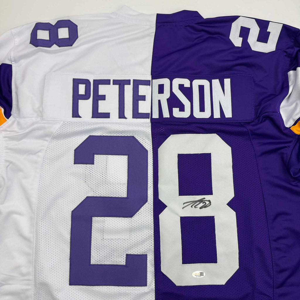 autographed-signed-adrian-peterson-minnesota-split-football-jersey-jsa-coa
