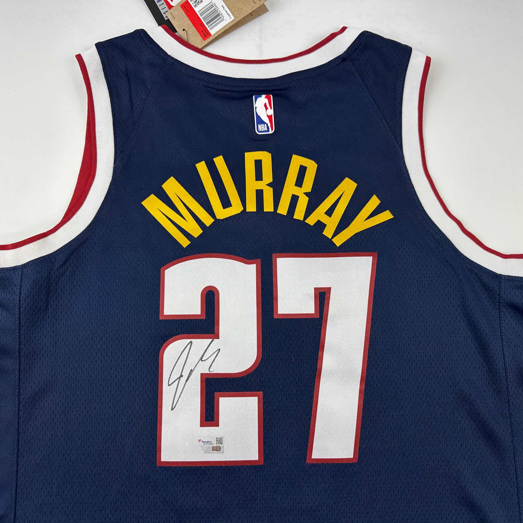 autographed-signed-jamal-murray-denver-nuggets-blue-authentic-swingman-basketball-jersey-fanatics-coa