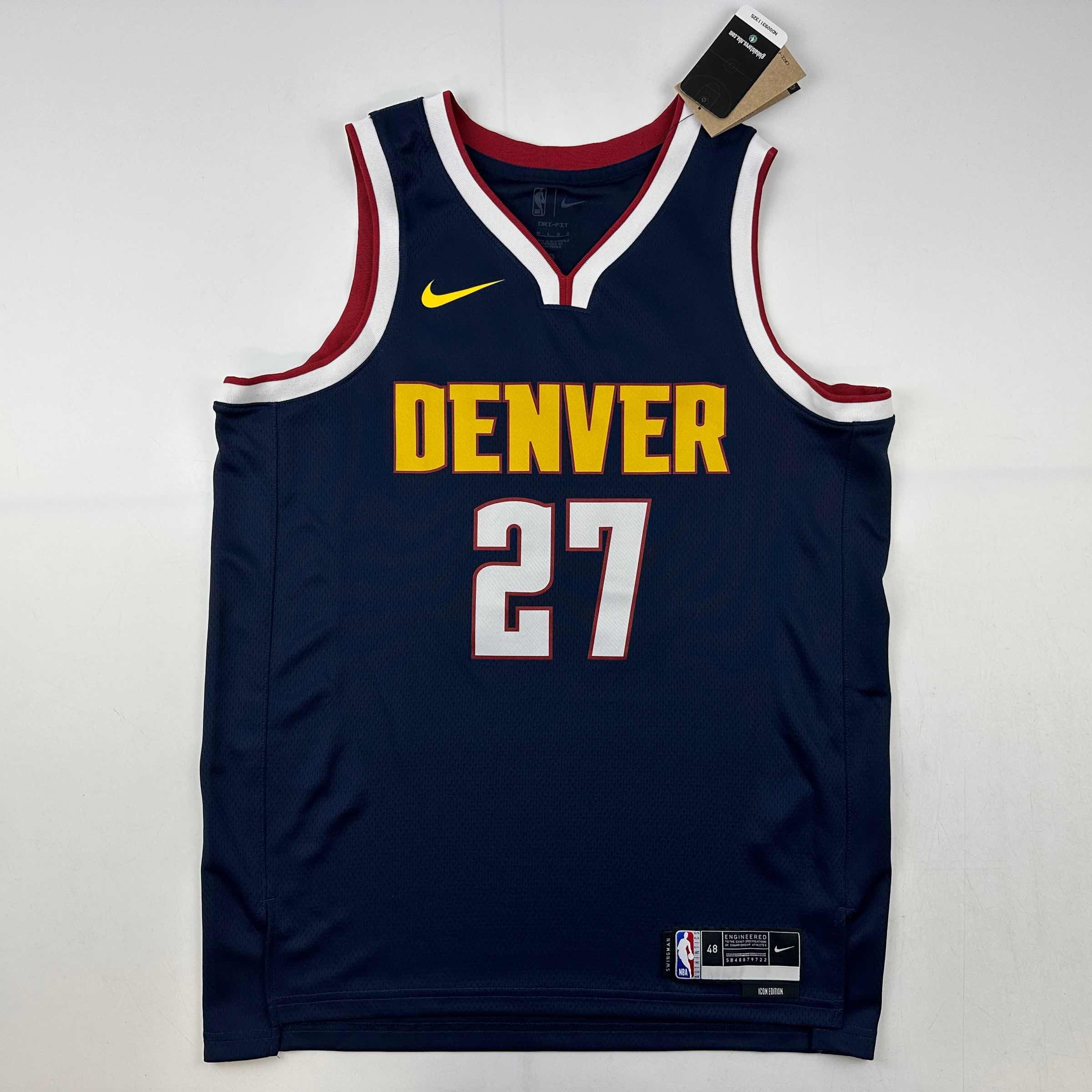 autographed-signed-jamal-murray-denver-nuggets-blue-authentic-swingman-basketball-jersey-fanatics-coa