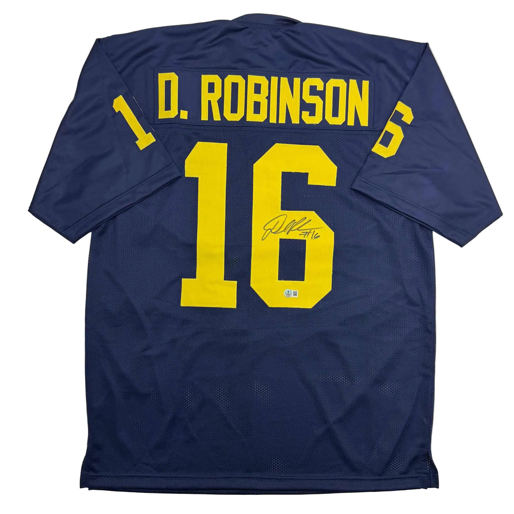 autographed-signed-denard-robinson-michigan-blue-college-football-jersey-beckett-bas-coa