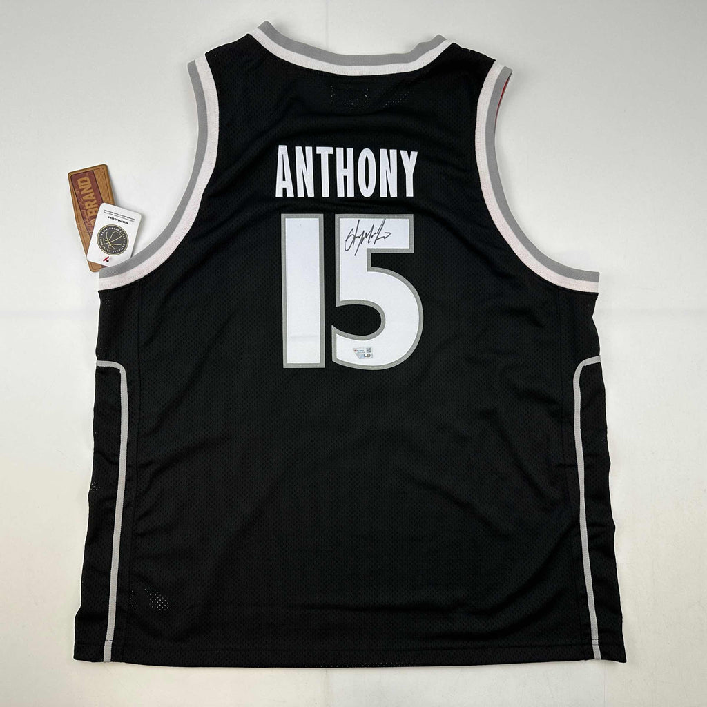 autographed-signed-carmelo-anthony-syracuse-orange-black-basketball-jersey-fanatics-coa