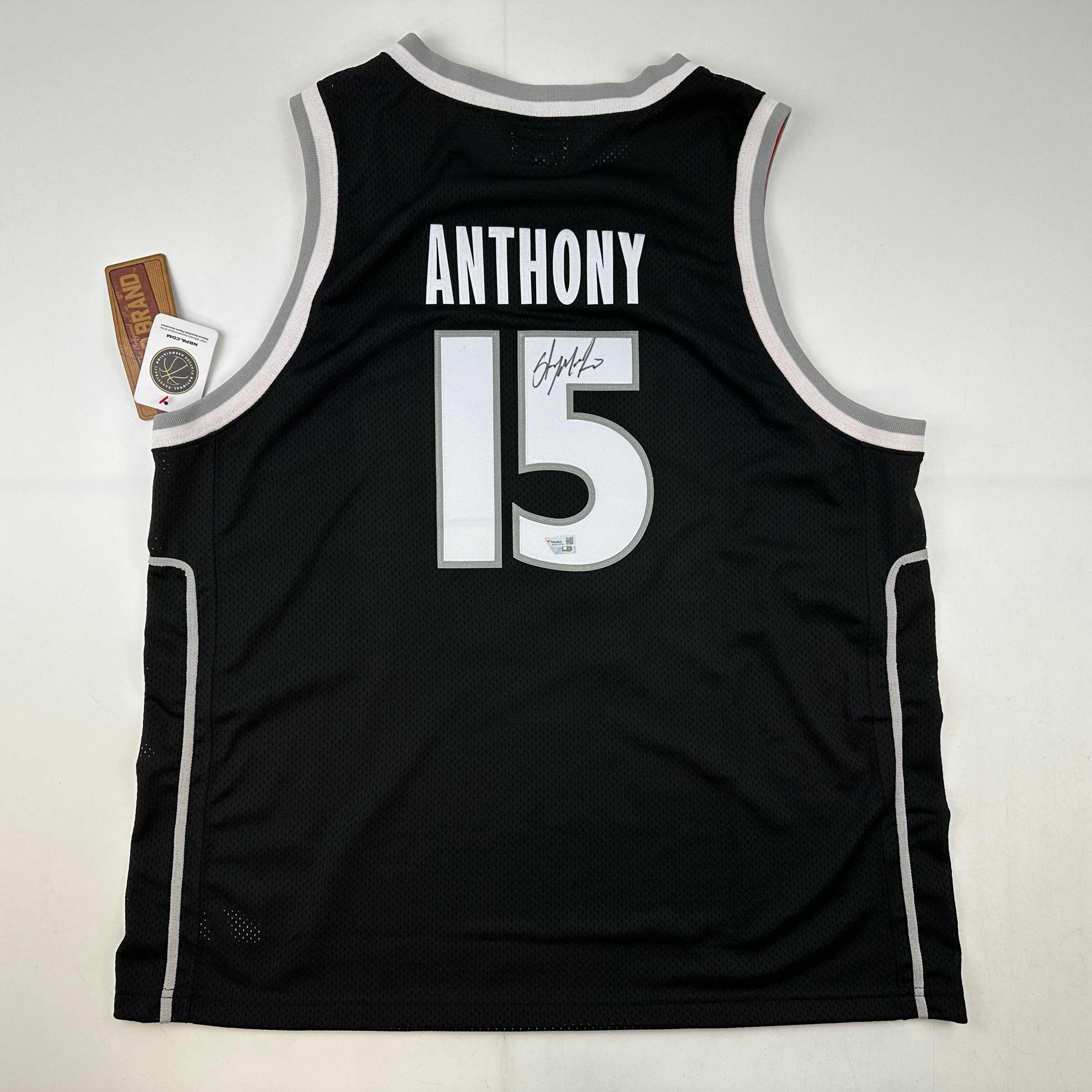 autographed-signed-carmelo-anthony-syracuse-orange-black-basketball-jersey-fanatics-coa