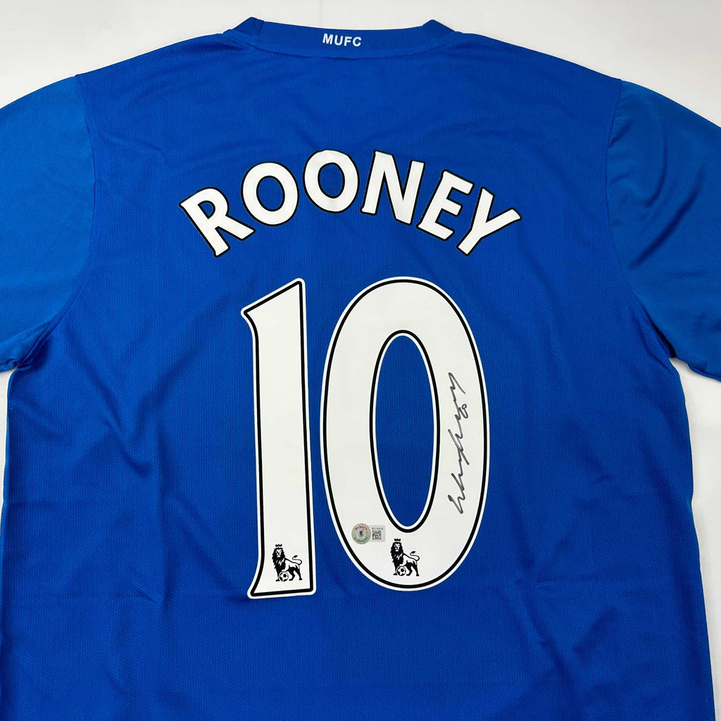 autographed-signed-wayne-rooney-manchester-united-blue-soccer-jersey-beckett-bas-coa