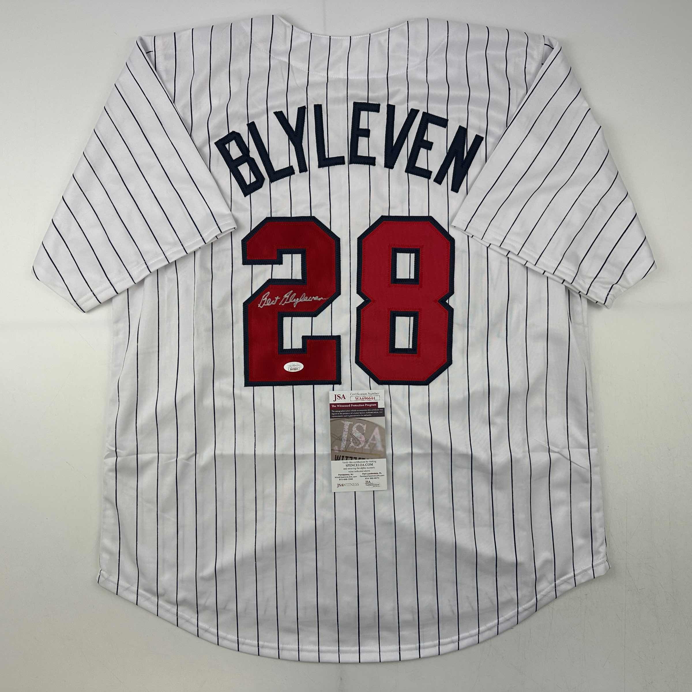 autographed-signed-bert-blyleven-minnesota-pinstripe-baseball-jersey-jsa-coa
